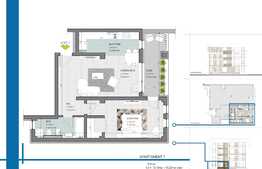 Apartament de 2 camere, 58 mp, imobil nou, zona Lotus Nufarul!