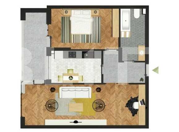 Apartament de vânzare 2 camere Spitalul Judetean - 74820AV | BLITZ Oradea | Poza1