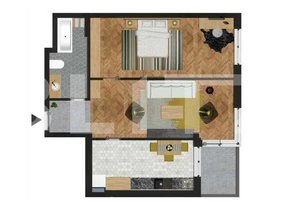 Apartament de vânzare 2 camere Spitalul Judetean - 74976AV | BLITZ Oradea | Poza1