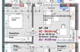 Apartament 2 camere, nou, etaj 1, 42 mp, zona Universitatii!