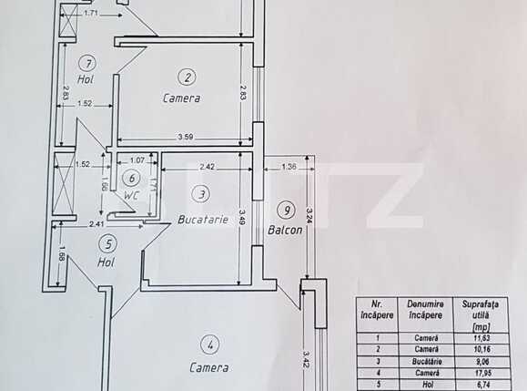 Apartament de vânzare 3 camere Iosia - 75701AV | BLITZ Oradea | Poza1