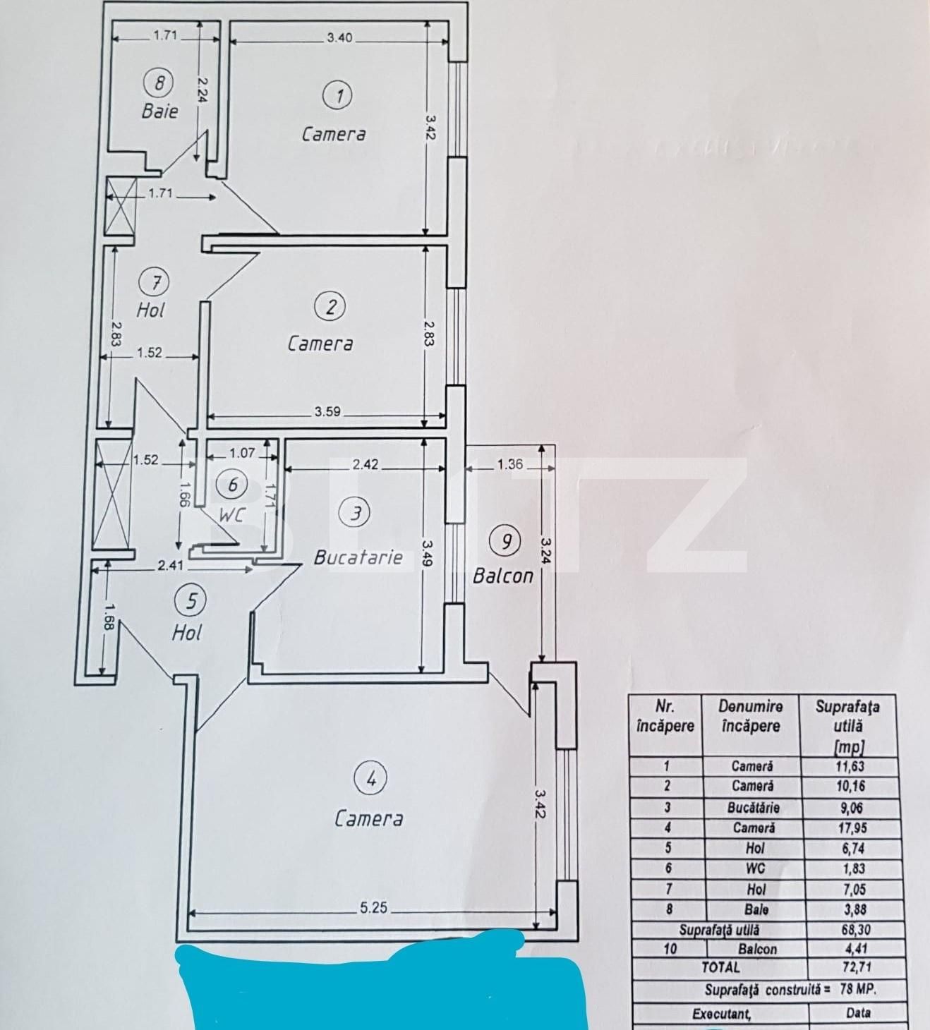 Apartament de vânzare 3 camere Iosia - 75701AV | BLITZ Oradea | Poza1