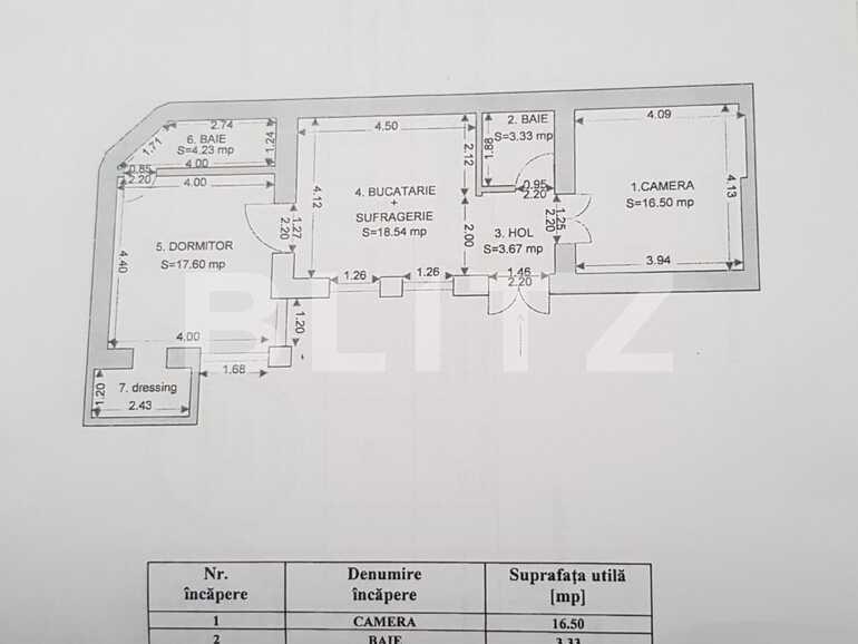 Apartament de vânzare 3 camere Ultracentral - 76068AV | BLITZ Oradea | Poza1