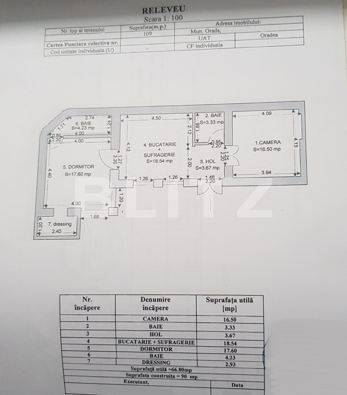 Apartament de vânzare 3 camere Ultracentral - 76068AV | BLITZ Oradea | Poza1