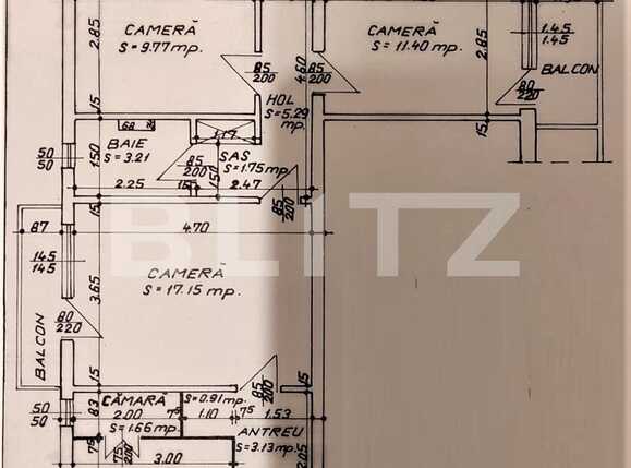 Apartament de vânzare 3 camere Cantemir - 76520AV | BLITZ Oradea | Poza1