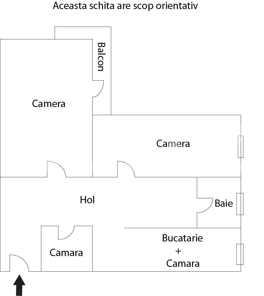 Apartament de vânzare 2 camere Decebal - 76594AV | BLITZ Oradea | Poza1