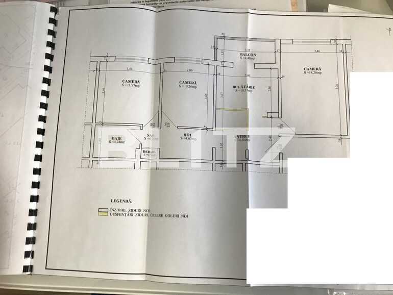 Apartament de vânzare 3 camere Rogerius - 78984AV | BLITZ Oradea | Poza1