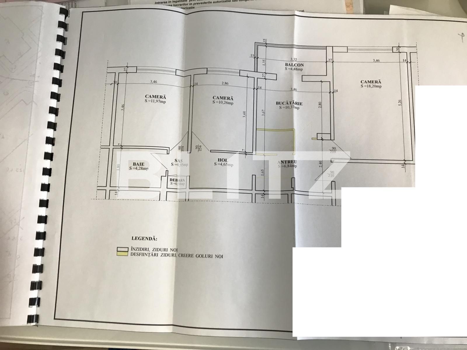 Apartament de vânzare 3 camere Rogerius - 78984AV | BLITZ Oradea | Poza1