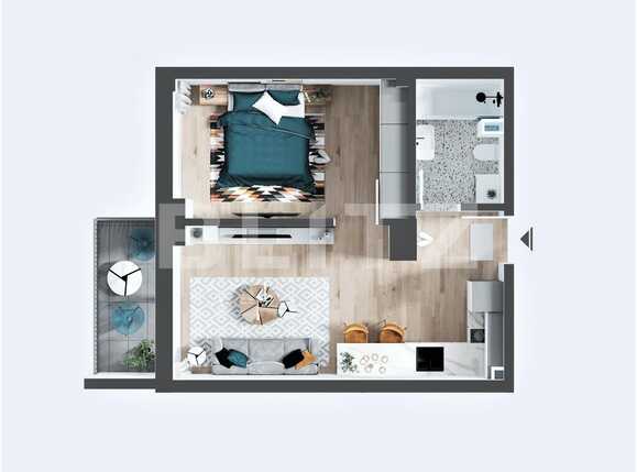 Apartament de vânzare 2 camere Iosia - 80618AV | BLITZ Oradea | Poza1