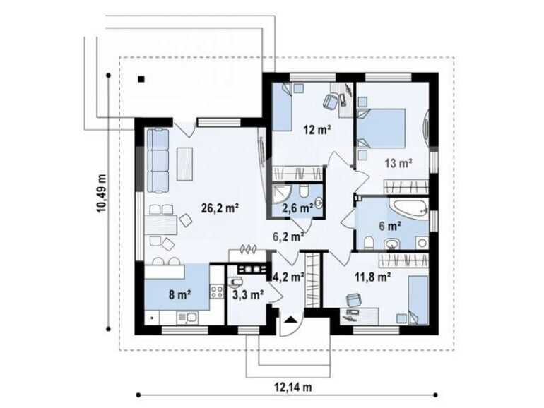 Casa de vânzare 3 camere Sarand - 80740CV | BLITZ Oradea | Poza1