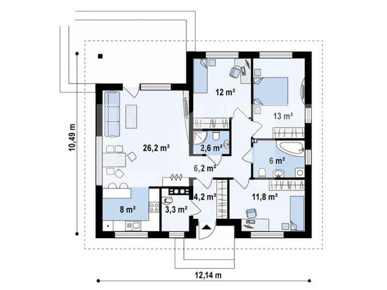 Casa de vânzare 3 camere Sarand - 80740CV | BLITZ Oradea | Poza1