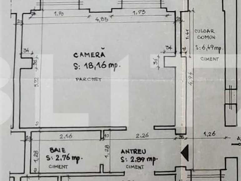 Garsonieră de vânzare Ultracentral - 81076AV | BLITZ Oradea | Poza1