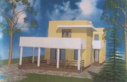 Casa la rosu de 150 mp utili, 700 mp teren, Grigorescu 