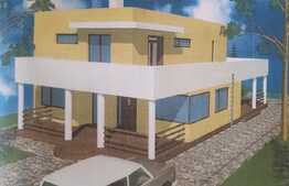 Casa la rosu de 150 mp utili, 700 mp teren, Grigorescu 