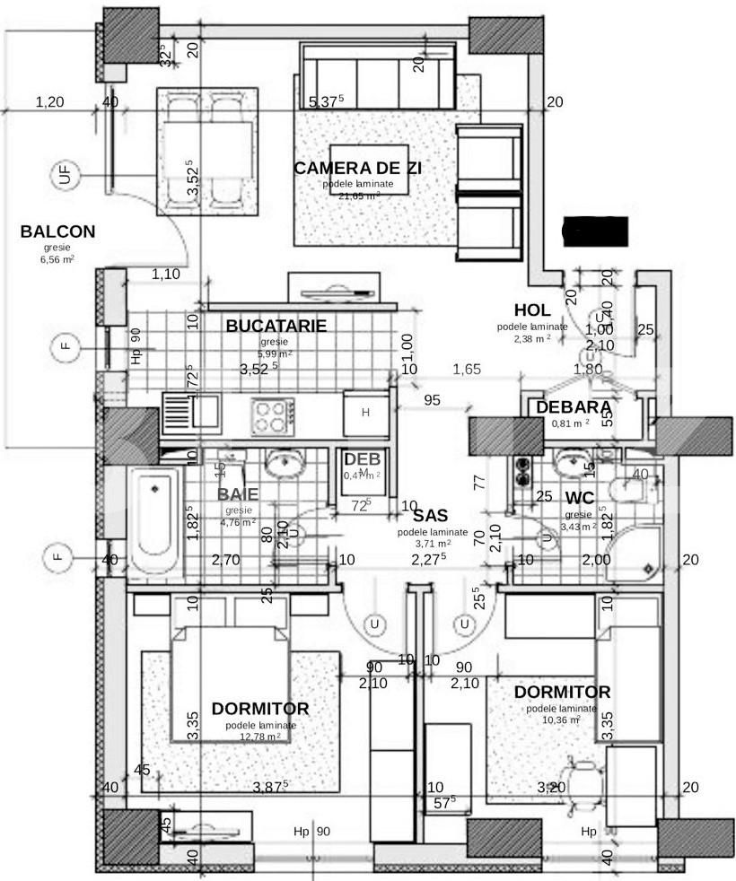 Apartament de vânzare 3 camere Nufarul - 83242AV | BLITZ Oradea | Poza1