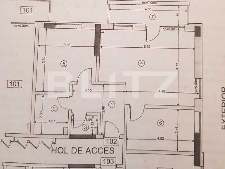 Apartament de vânzare 3 camere Sud-Vest - 85427AV | BLITZ Oradea | Poza1