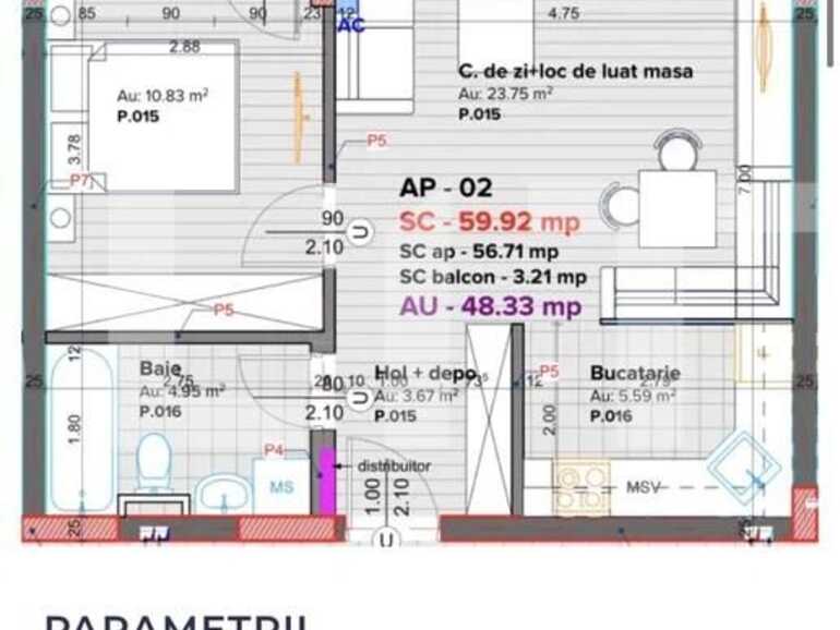 Apartament de vânzare 2 camere UniversitatiI - 87839AV | BLITZ Oradea | Poza1