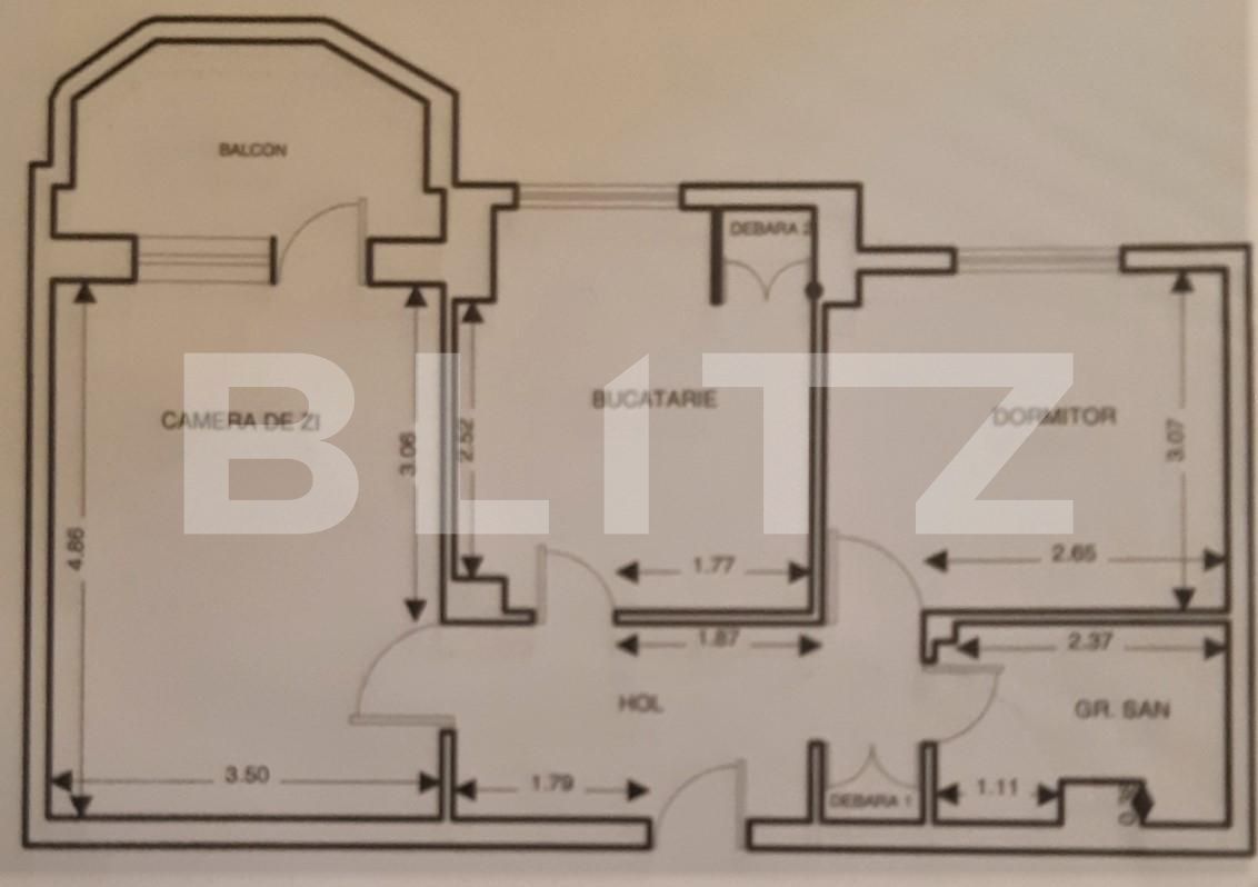 Apartament de vânzare 2 camere Dacia - 89027AV | BLITZ Oradea | Poza1