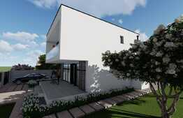 Oportunitate ! Casa mediteraneană parter și etaj cu panoramă spre oraș, teren 350-400 mp, suprafață utilă 120 mp