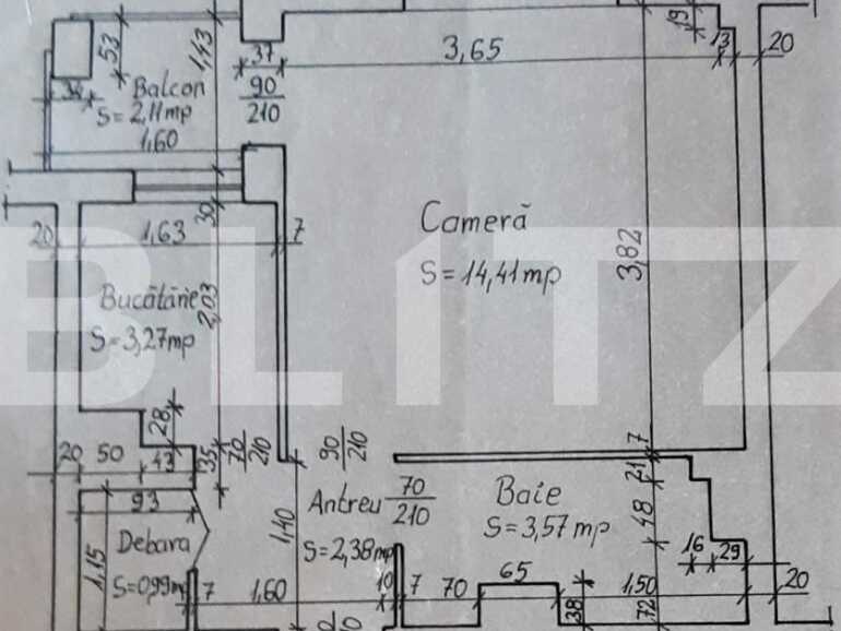 Garsonieră de vânzare Decebal - 91280AV | BLITZ Oradea | Poza1