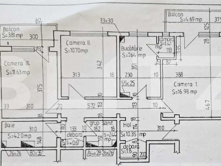 Apartament de vânzare 3 camere Iosia-Nord - 93796AV | BLITZ Oradea | Poza1