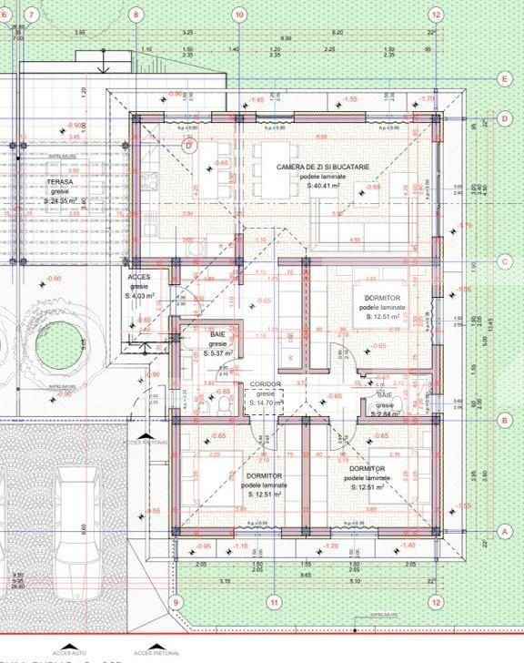 Casa 100 mp utili, 400 mp teren, Oncea