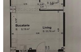 Garsoniera, 38,5 mp, etaj intermediar, zona Prima Shops