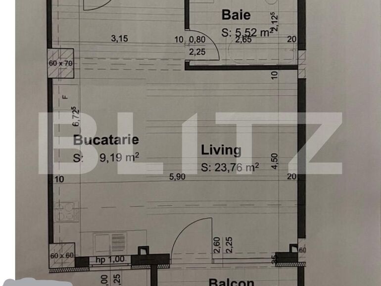 Garsonieră de vânzare Iosia - 96341AV | BLITZ Oradea | Poza1