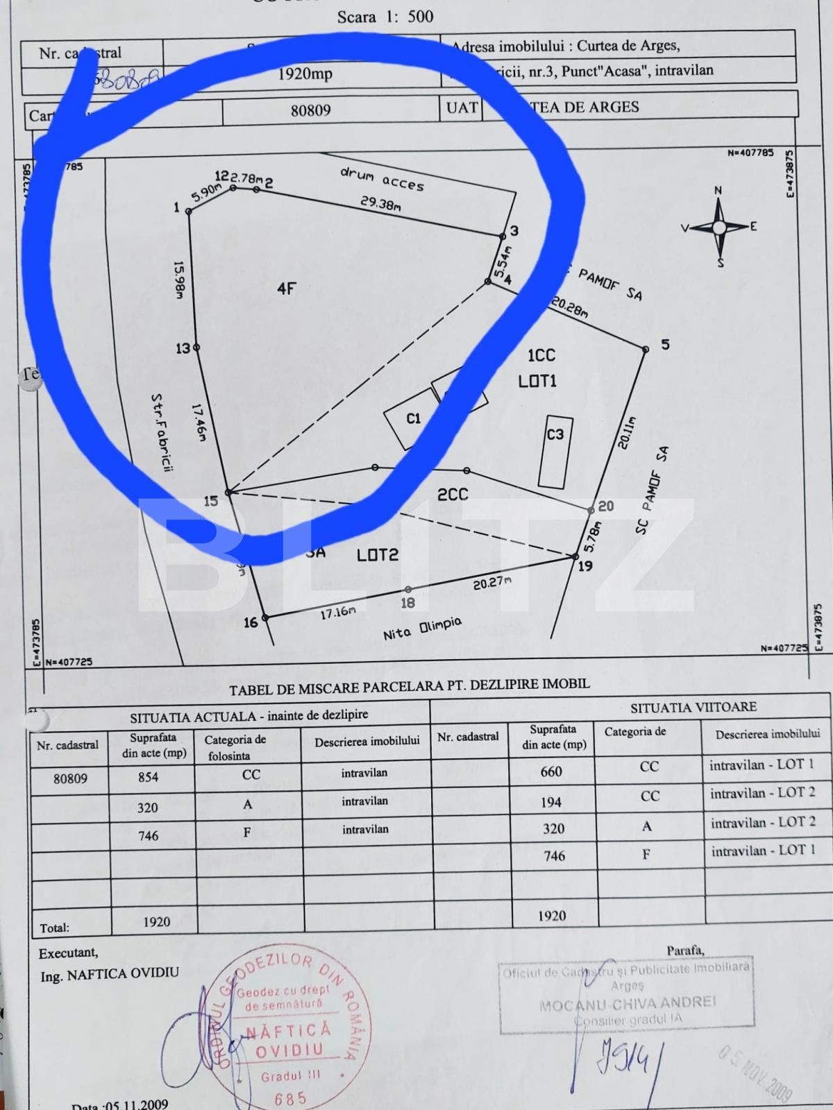 Teren intravilan de vanzare Curtea de Arges | Poza1