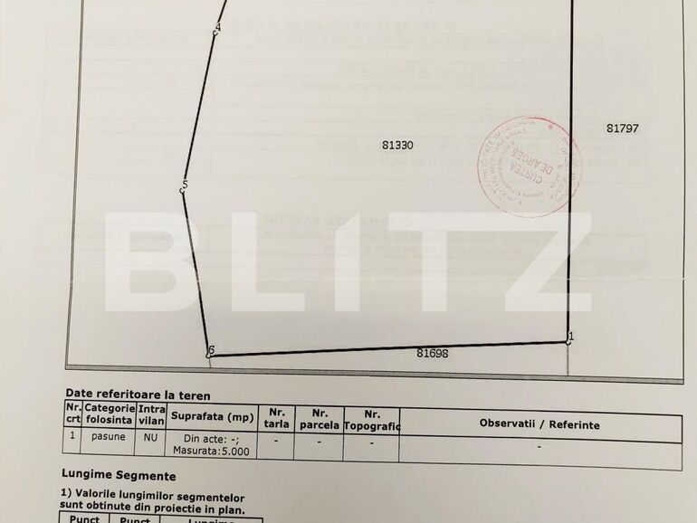 Teren de vânzare Curtea de Argeș - 101313TV | BLITZ Pitești | Poza1