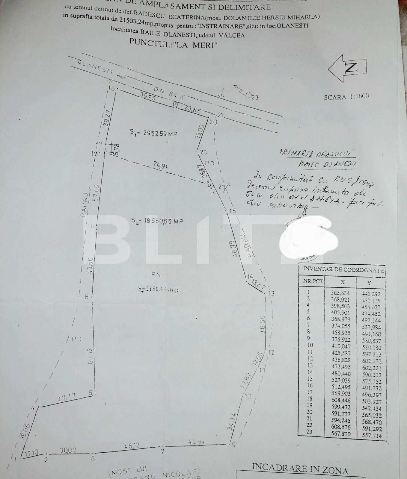 Teren de vânzare Nord - 103618TV | BLITZ Pitești | Poza2