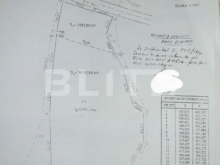 Teren de vânzare Nord - 103618TV | BLITZ Pitești | Poza1