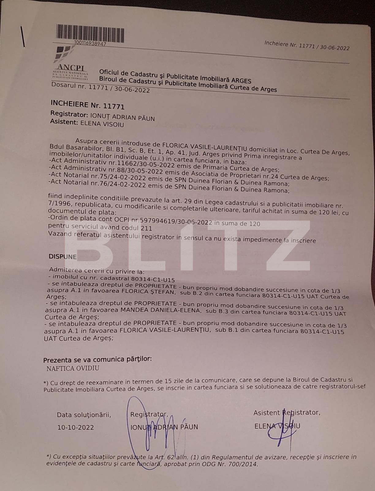Apartament de vânzare 3 camere Curtea de Argeș - 103635AV | BLITZ Pitești | Poza3