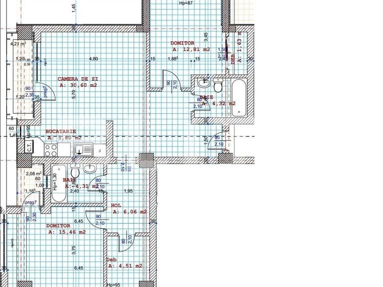 Apartament de vânzare 3 camere Gavana Platou - 104869AV | BLITZ Pitești | Poza1