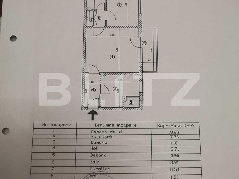 Apartament de vânzare 2 camere Exercitiu - 106818AV | BLITZ Pitești | Poza1