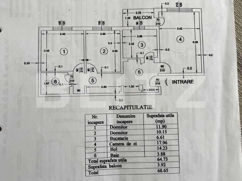 Apartament de vânzare 3 camere Exercitiu - 112271AV | BLITZ Pitești | Poza1