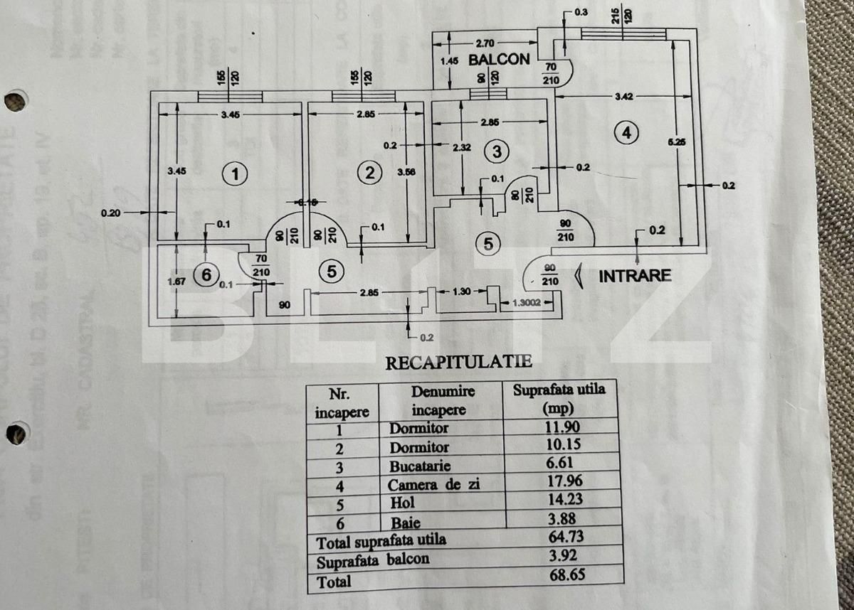 Apartament de vânzare 3 camere Exercitiu - 112271AV | BLITZ Pitești | Poza1