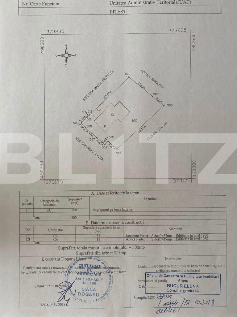 Casa de vânzare 4 camere Central - 112811CV | BLITZ Pitești | Poza1