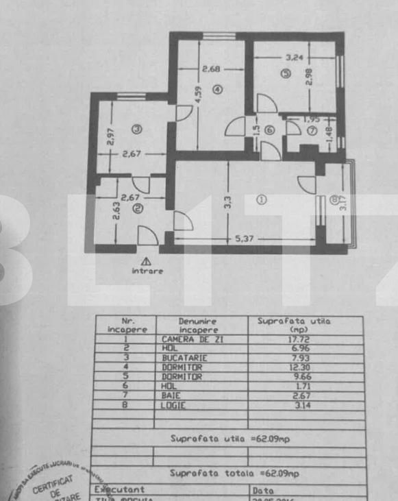 Apartament de vânzare 3 camere Trivale - 115021AV | BLITZ Pitești | Poza1