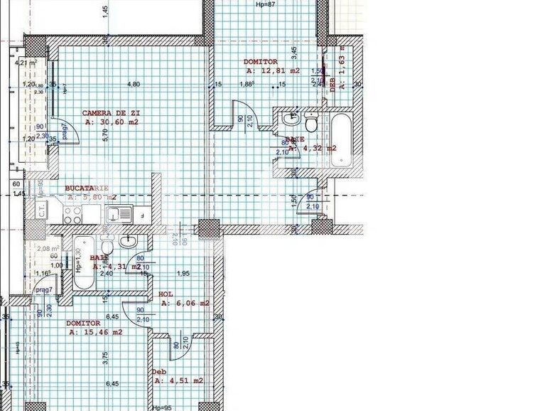 Apartament de vânzare 3 camere Gavana Platou - 117971AV | BLITZ Pitești | Poza1