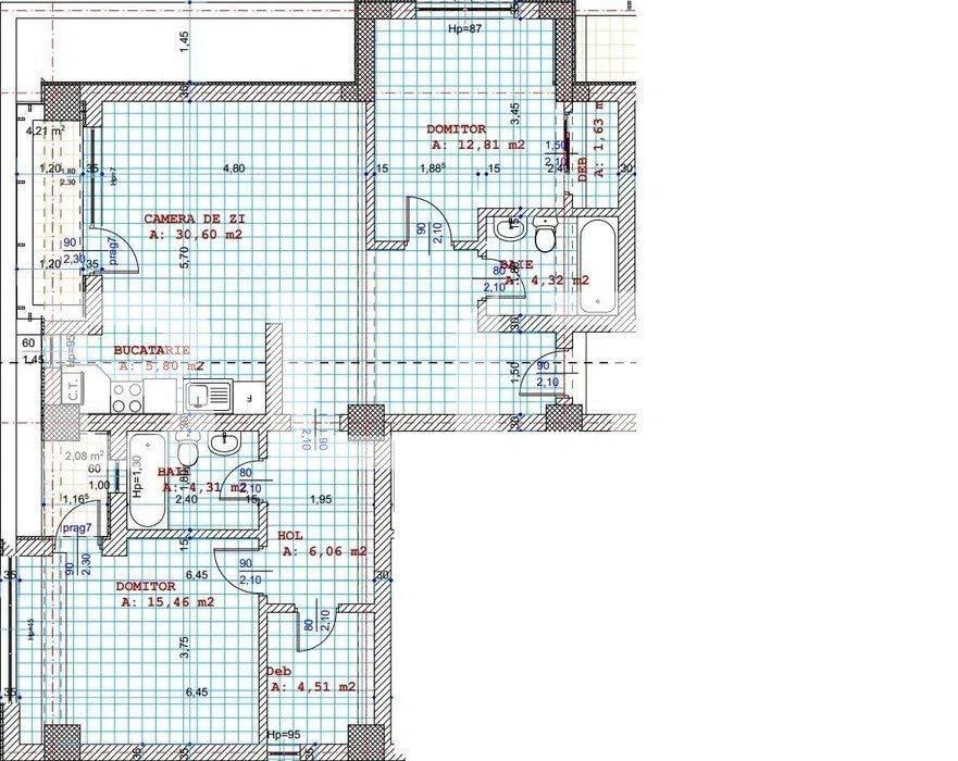 Apartament de vânzare 3 camere Gavana Platou - 117971AV | BLITZ Pitești | Poza1