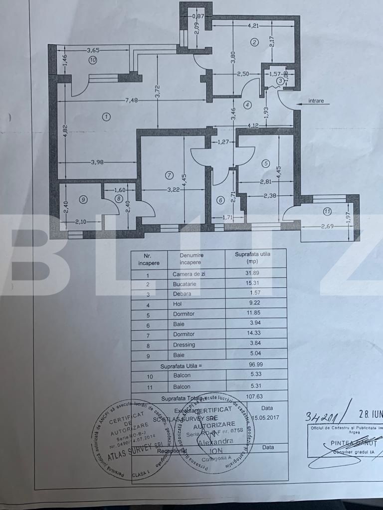 Apartament de vânzare 3 camere Central - 119943AV | BLITZ Pitești | Poza1