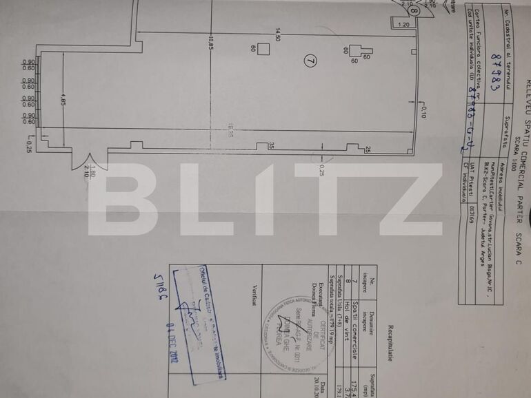Spațiu comercial de vânzare Gavana 3 - 121717SVC | BLITZ Pitești | Poza1