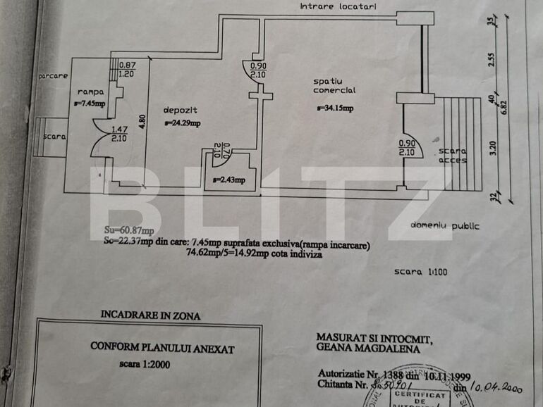 Spațiu comercial de închiriat Gavana 2 - 122552SIC | BLITZ Pitești | Poza1