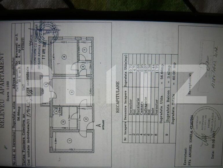 Apartament de vânzare 3 camere Trivale - 124537AV | BLITZ Pitești | Poza1