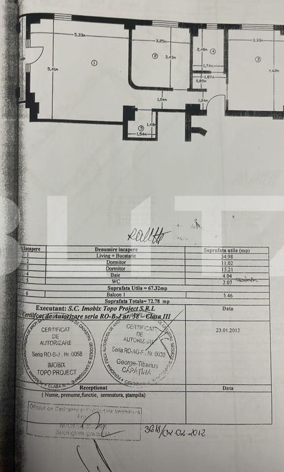 Apartament 3 camere, 73mp, Gavana 3