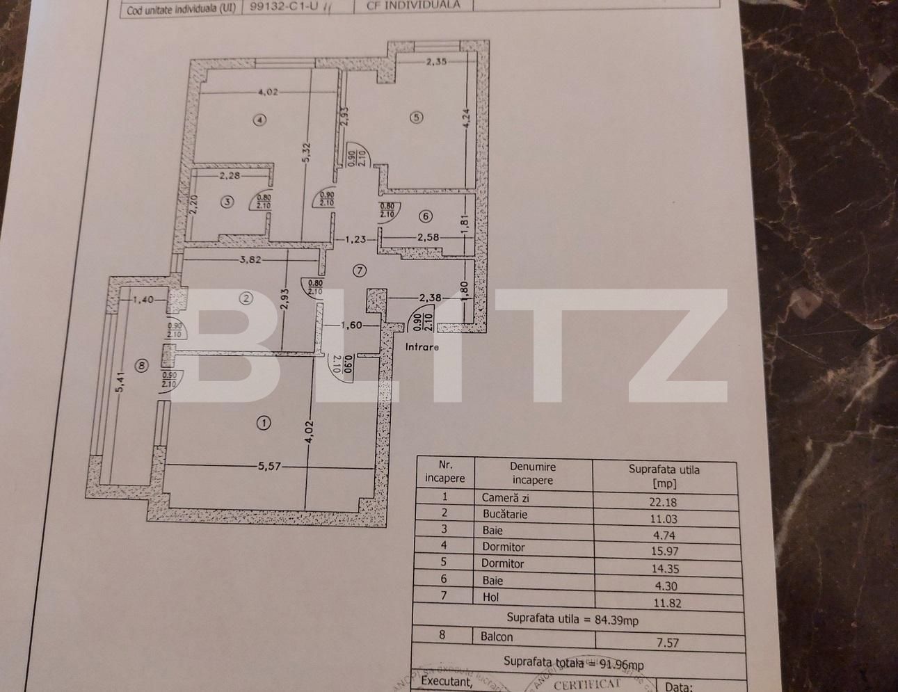 Apartament de vânzare 3 camere Negru Voda - 124730AV | BLITZ Pitești | Poza1