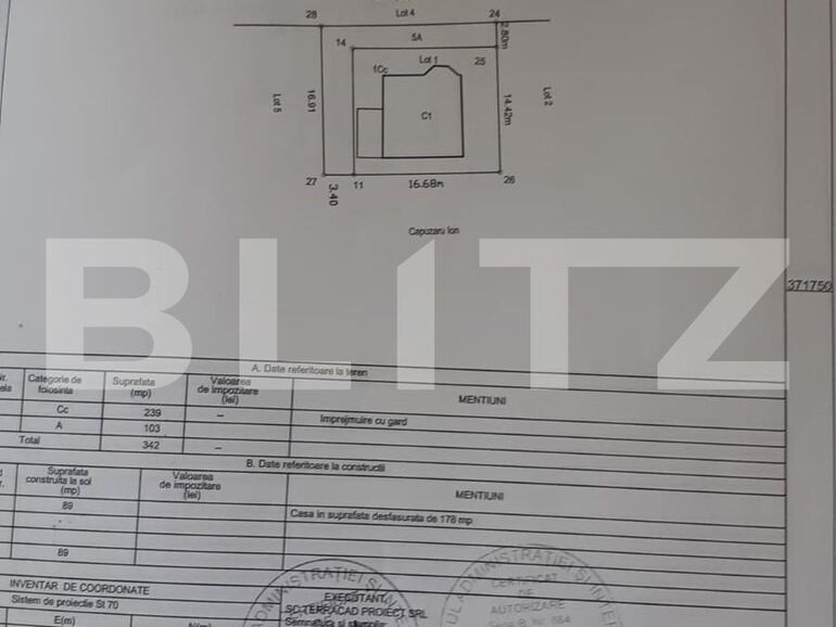 Casa de vânzare 4 camere Smeura - 125051CV | BLITZ Pitești | Poza1