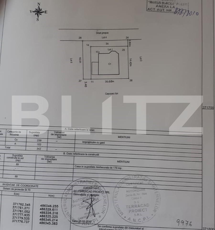 Casa de vânzare 4 camere Smeura - 125051CV | BLITZ Pitești | Poza1