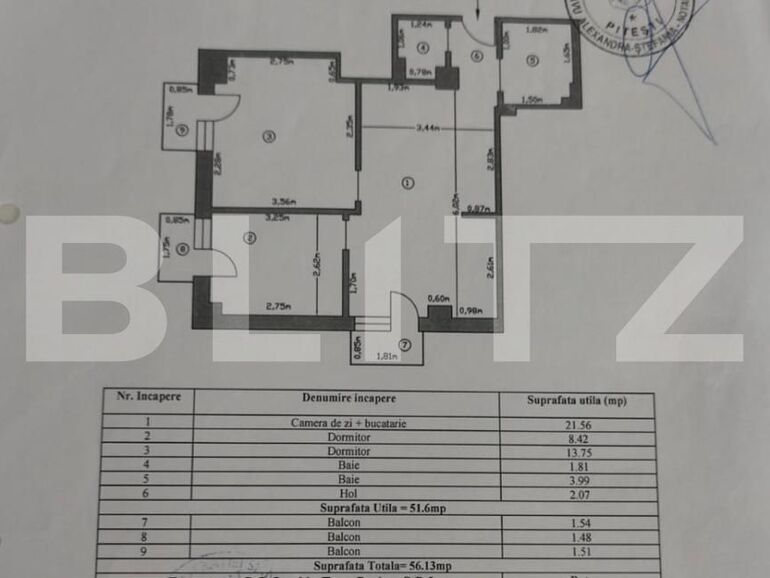 Apartament de vânzare 3 camere Prundu - 126439AV | BLITZ Pitești | Poza1